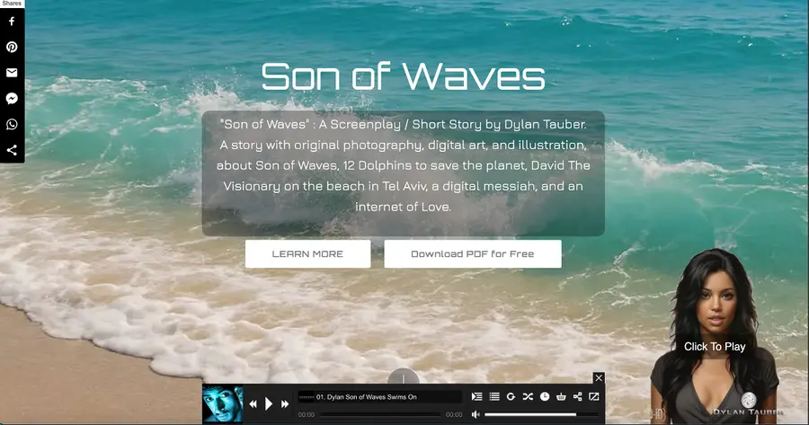 SonofWaves.net website preview